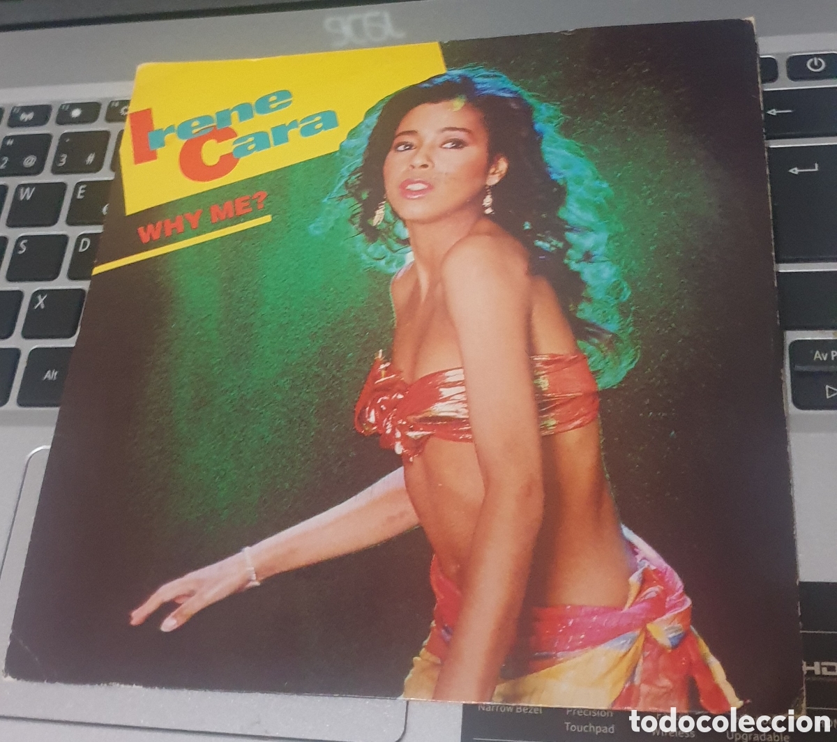 Discos de vinilo: Irene Cara - Why me?. Promocional - Foto 1
