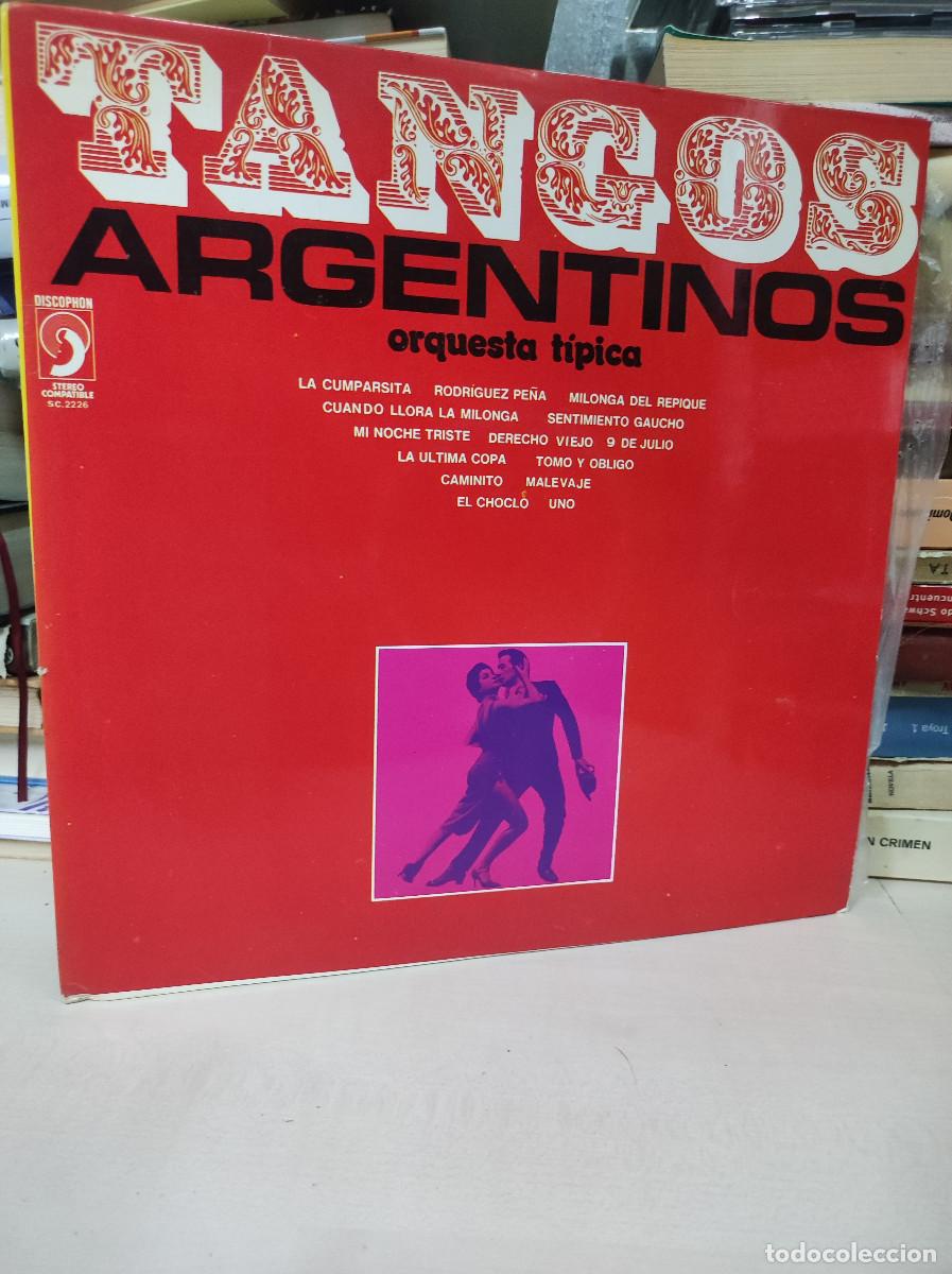 Discos de vinilo: TANGOS ARGENTINOS ORQUESTA TIPICA - Foto 1
