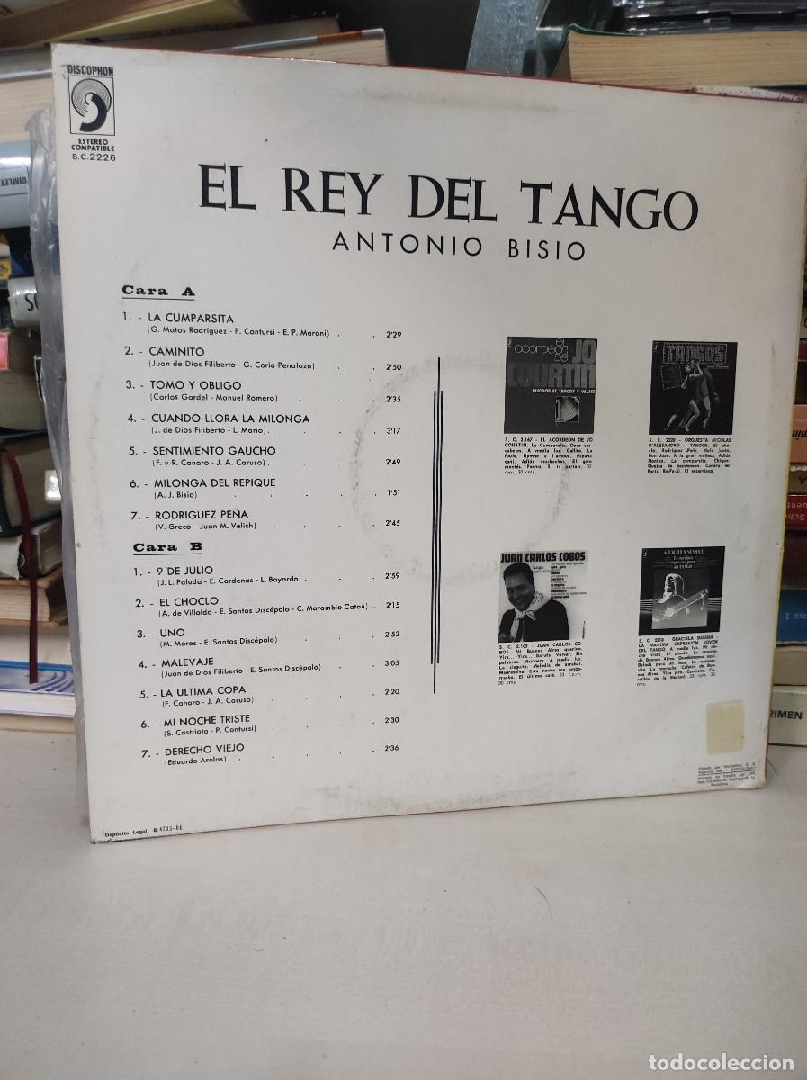 Discos de vinilo: TANGOS ARGENTINOS ORQUESTA TIPICA - Foto 2