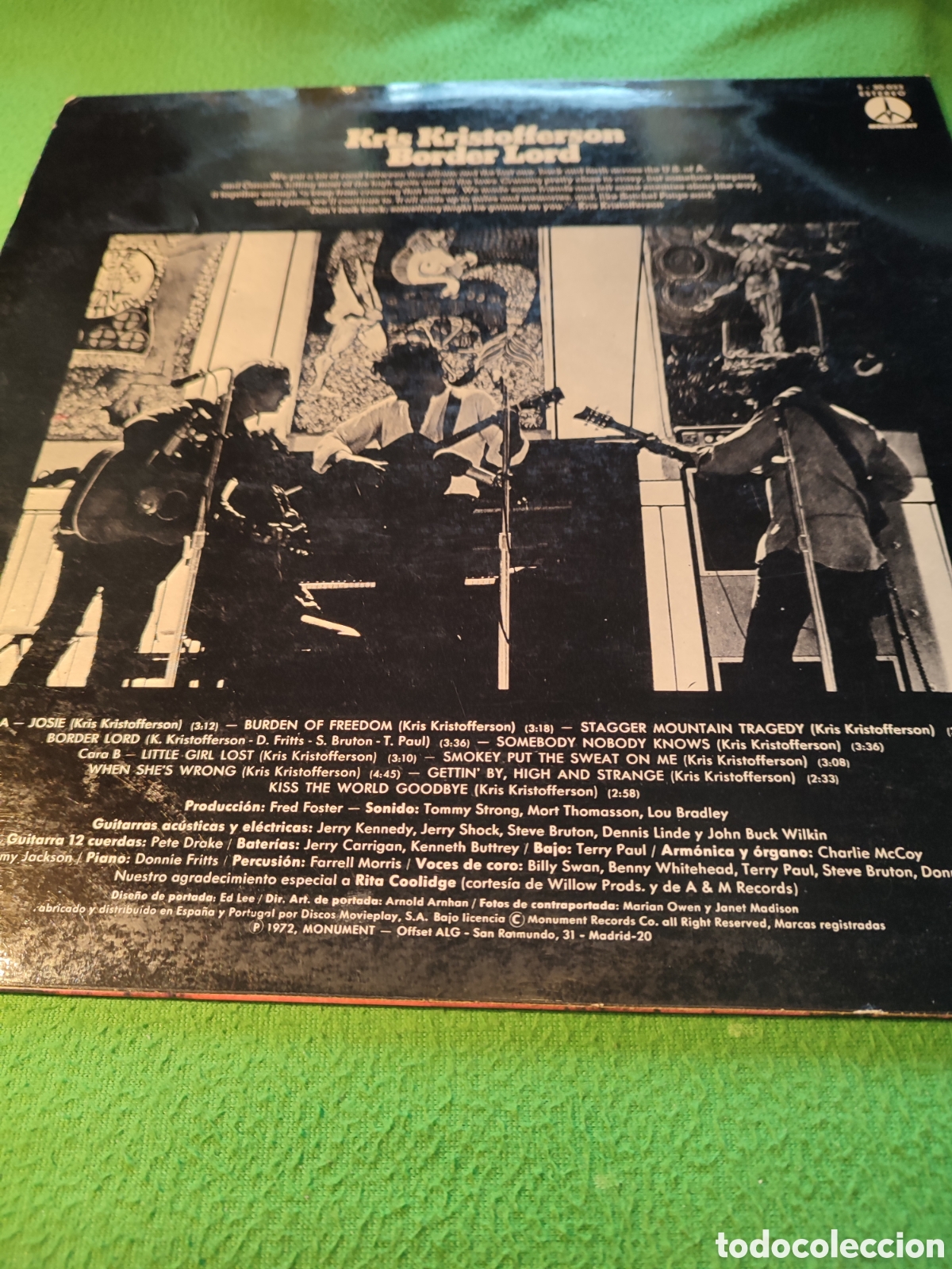 Discos de vinilo: Kris Kristofferson - Border Lord - Foto 2
