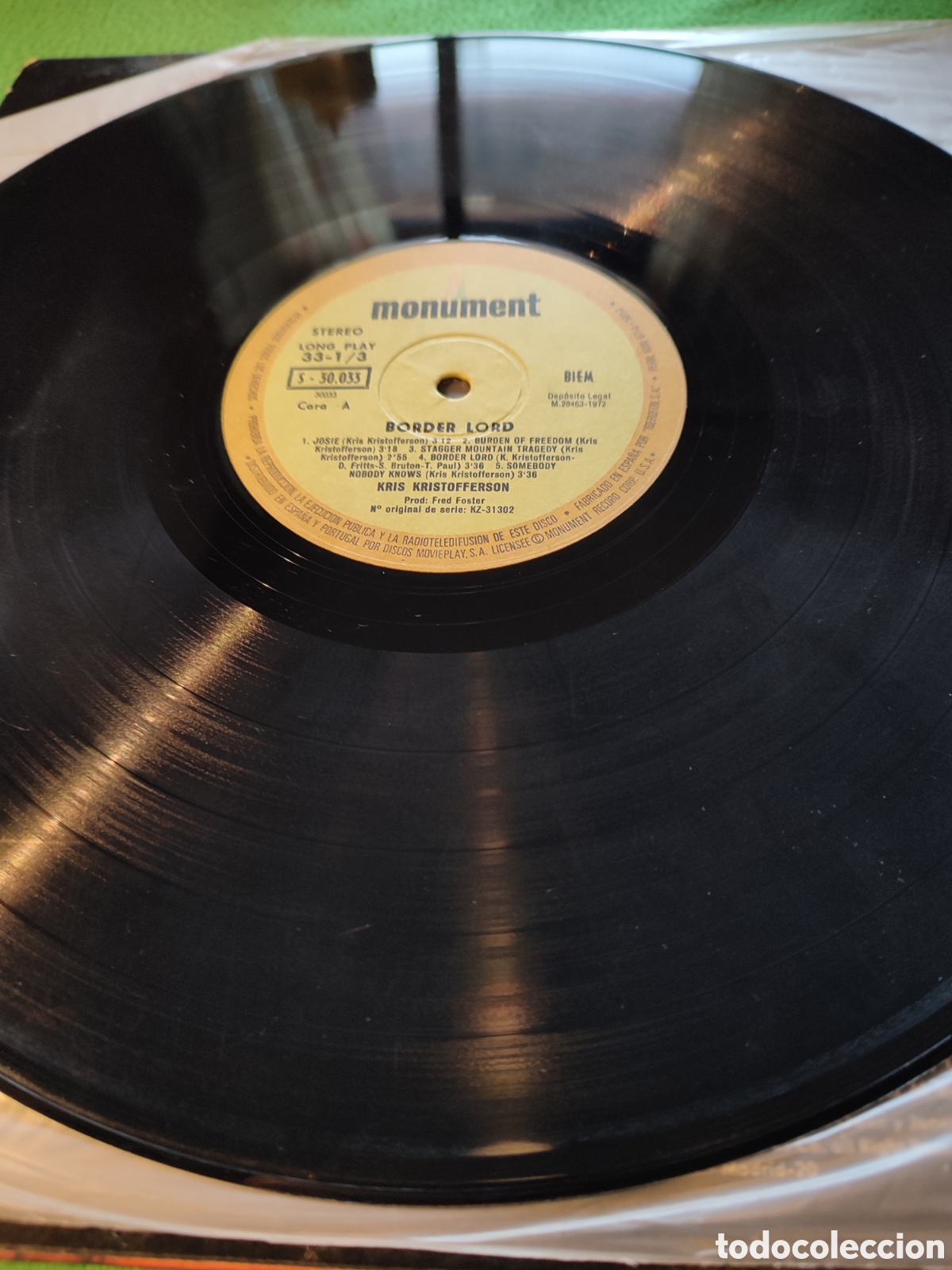 Discos de vinilo: Kris Kristofferson - Border Lord - Foto 3