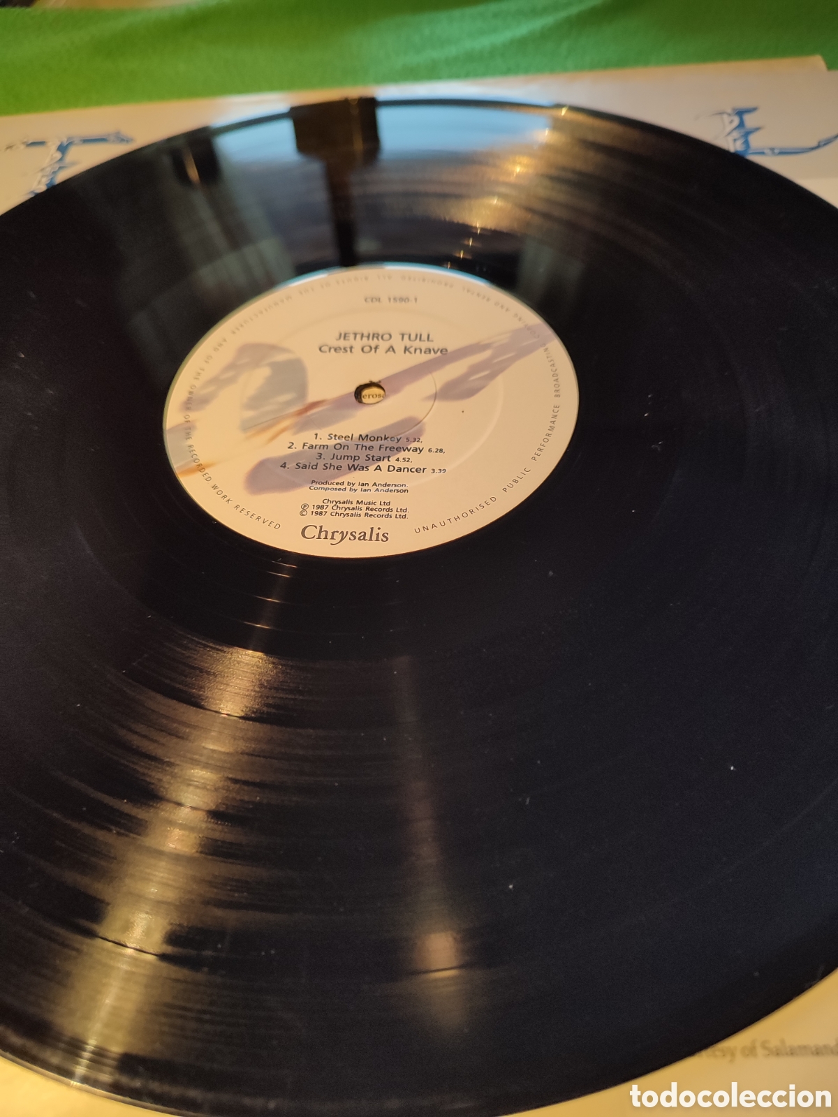 Discos de vinilo: Jethro Tull - Crest of a knave - Foto 4