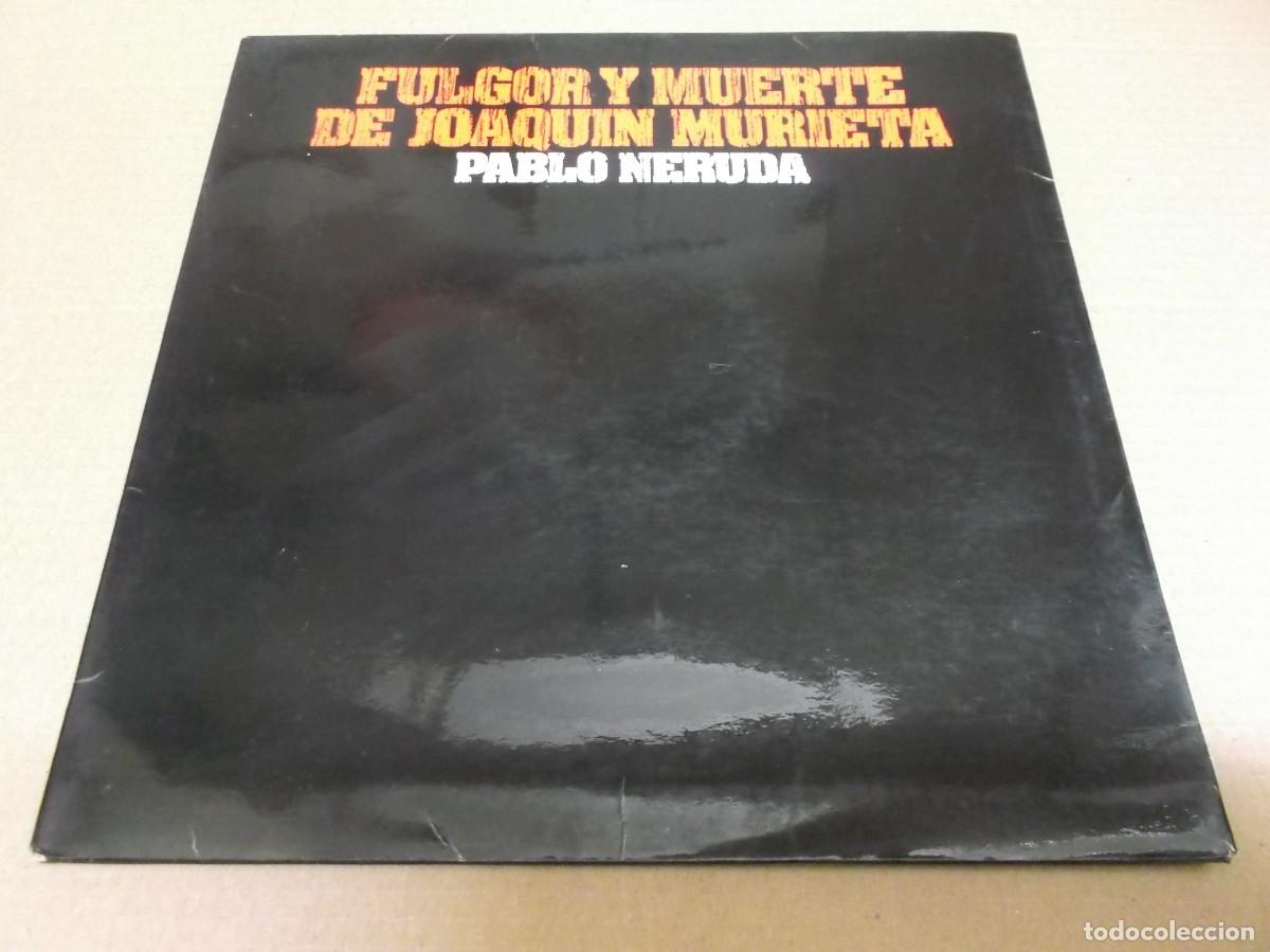 Vinyl records: FULGOR Y MUERTE DE JOAQUIN MURRIETA (LP) (VER FOTO CONTENIDO COMPLETO) A&Ntilde;O 1974 &ndash; PORTADA ABIERTA