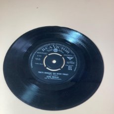 Discos de vinilo: ELVIS PRESLEY - LONG LEGGED GIRL / THAT’S SOMEONE YOU NEVER FORGET - 1967 USA