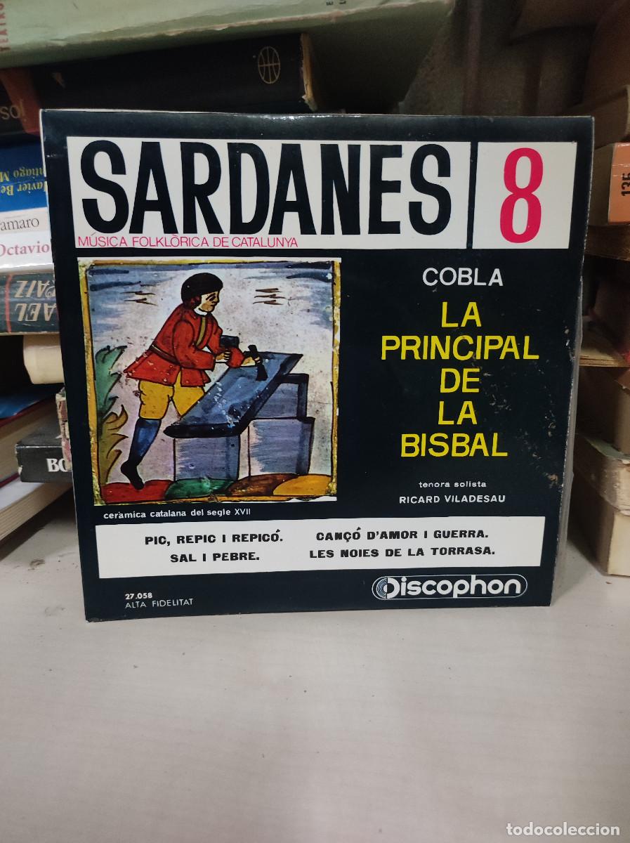 Discos de vinilo: SARDANES COBLA DE LA PRINCIPAL DE LA BISBAL - Foto 1
