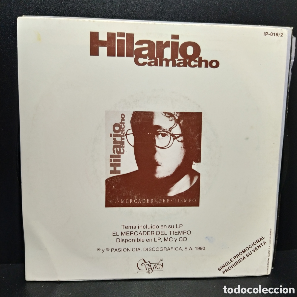 Discos de vinilo: Hilario Camacho - Eva (7&rdquo;, Single) - Foto 2