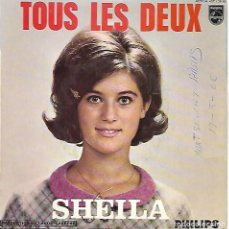 Discos de vinilo: SHEILA - LE FOLKLORE AMERICAN / DANS LA GLACE +2 - PHILIPS 1966
