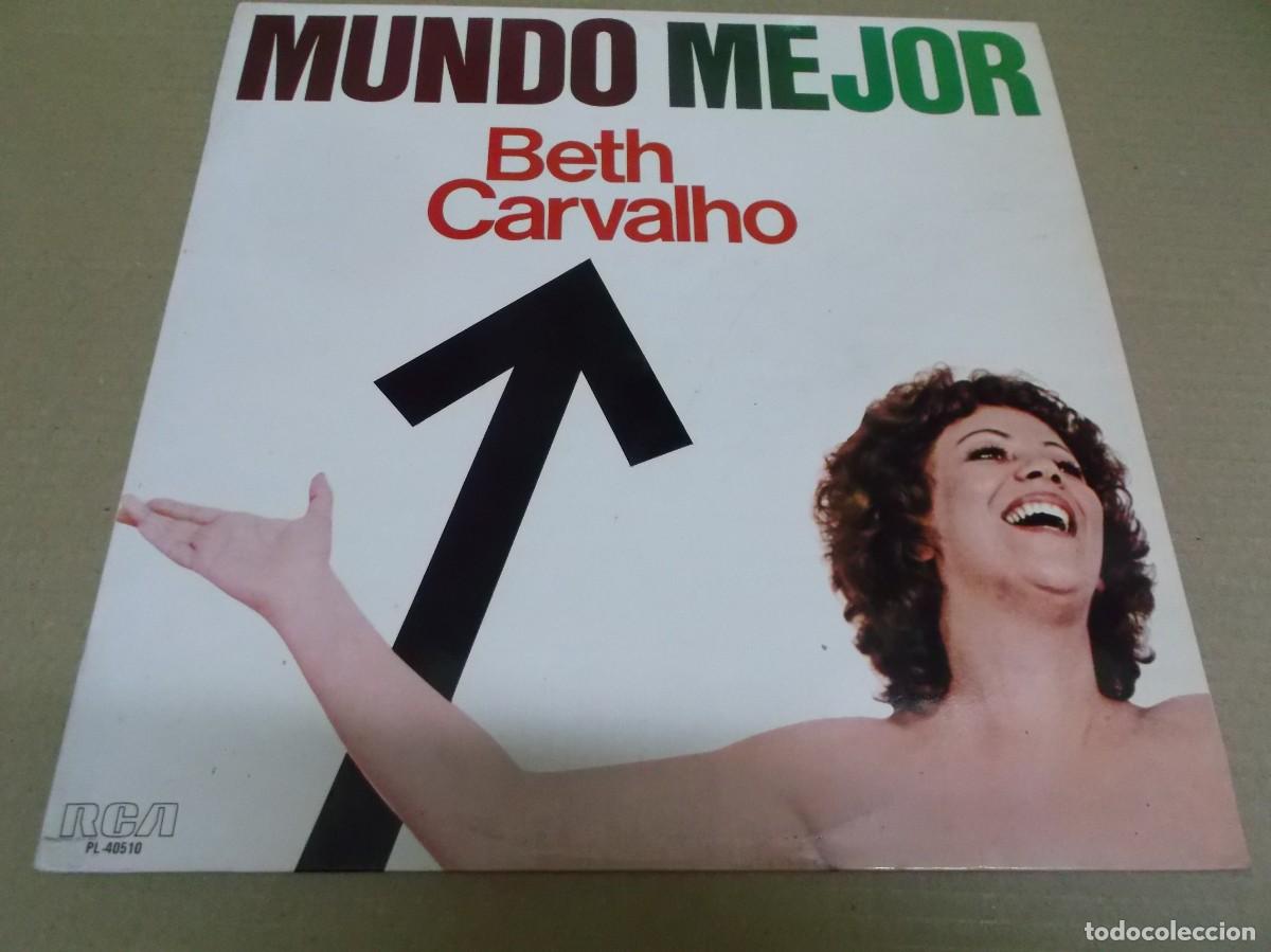 Discos de vinil: BETH CARVALHO (LP) MUNDO MEJOR A&Ntilde;O 1977