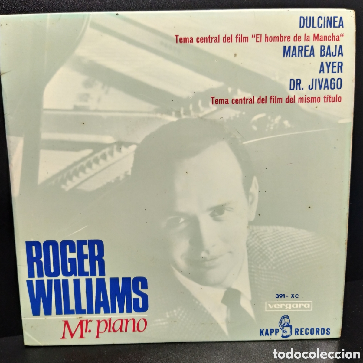 Discos de vinilo: Roger Williams - Yesterday (7&rdquo;, EP) - Foto 1