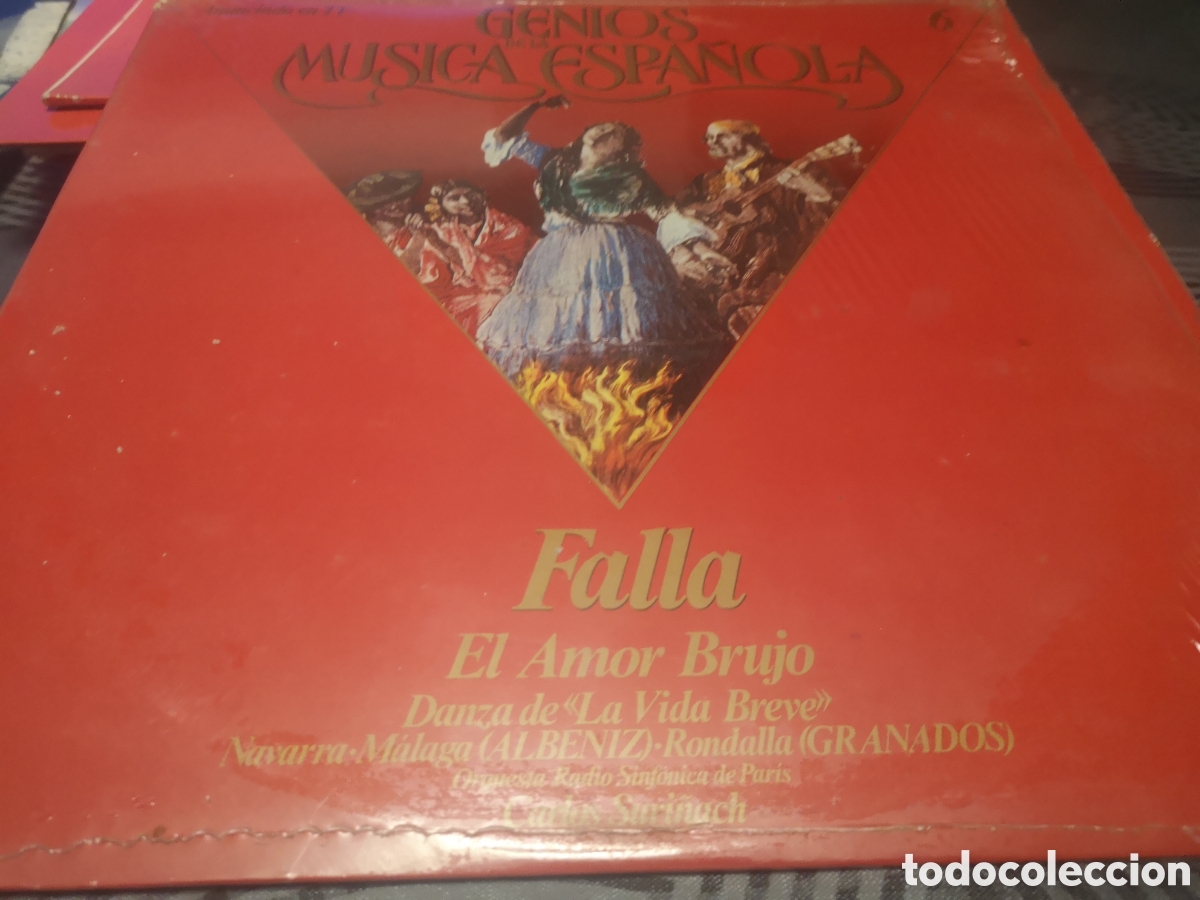 Discos de vinilo: Genios de la musica Falla - Foto 1