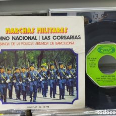 Discos de vinilo: BANDA POLICÍA ARMADA DE BARCELONA SINGLE HIMNO NACIONAL 1973