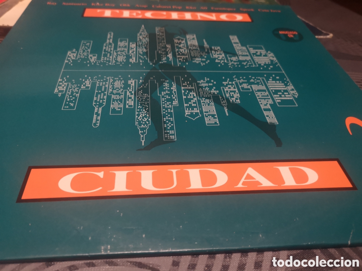 Discos de vinilo: Techno ciudad 2 discos de vinilo - Foto 1
