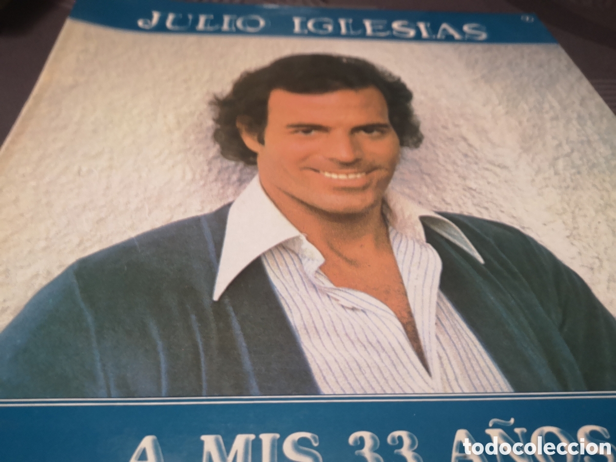 Discos de vinilo: Julio Iglesias A MIS 33 A&Ntilde;OS - Foto 1