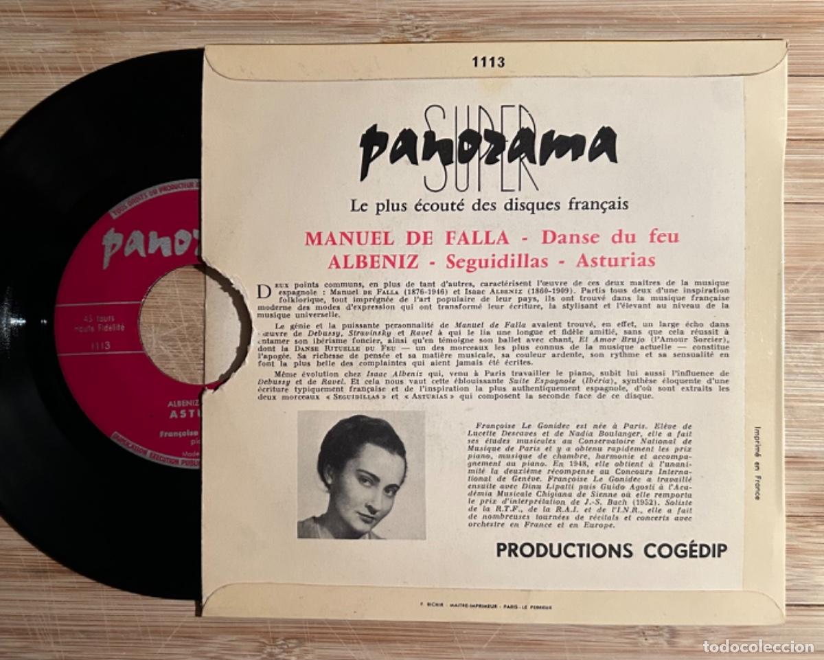 Discos de vinilo: Falla - Alb&eacute;niz - Francoise le Gonidec - Foto 2