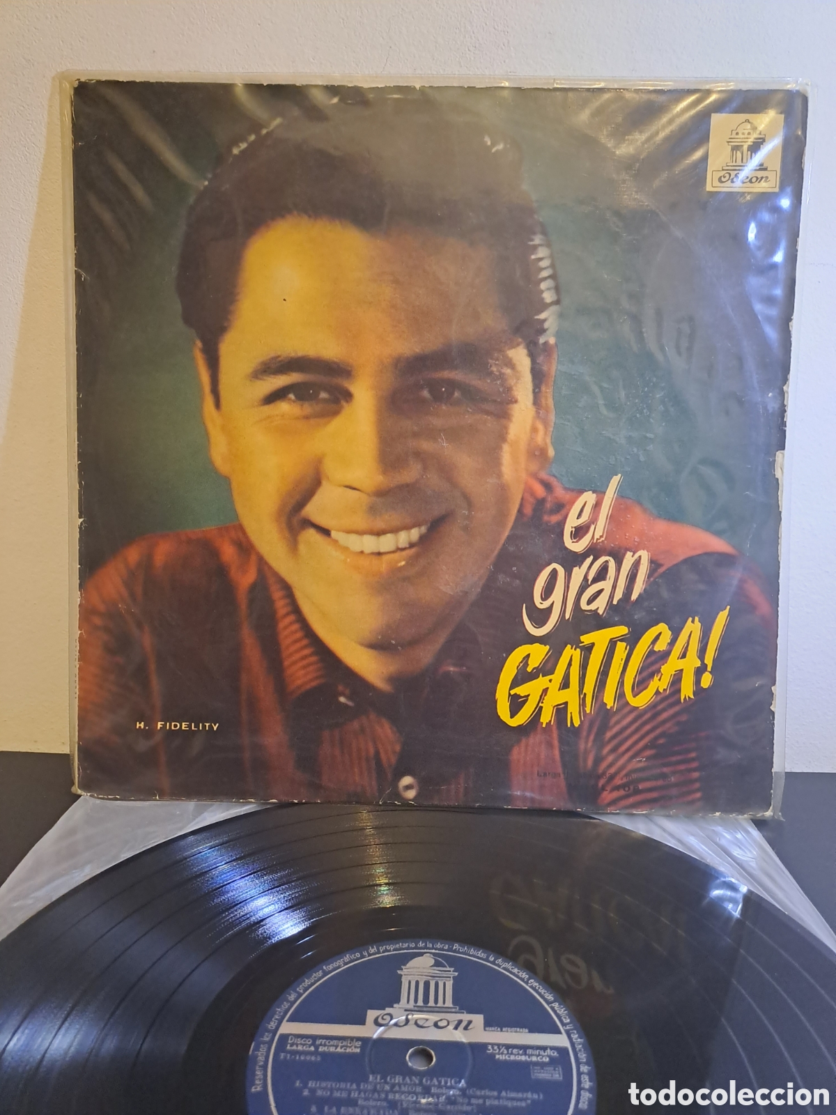 Discos de vinilo: LUCHO GATICA. EL GRAN GATICA! ODEON. 1958. ESPA&Ntilde;A. J.3 - Foto 1