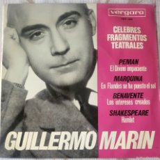 Discos de vinilo: GUILLERMO MARIN EP SELLO VERGARA EDITADO EN ESPAÑA ...AÑO 1965