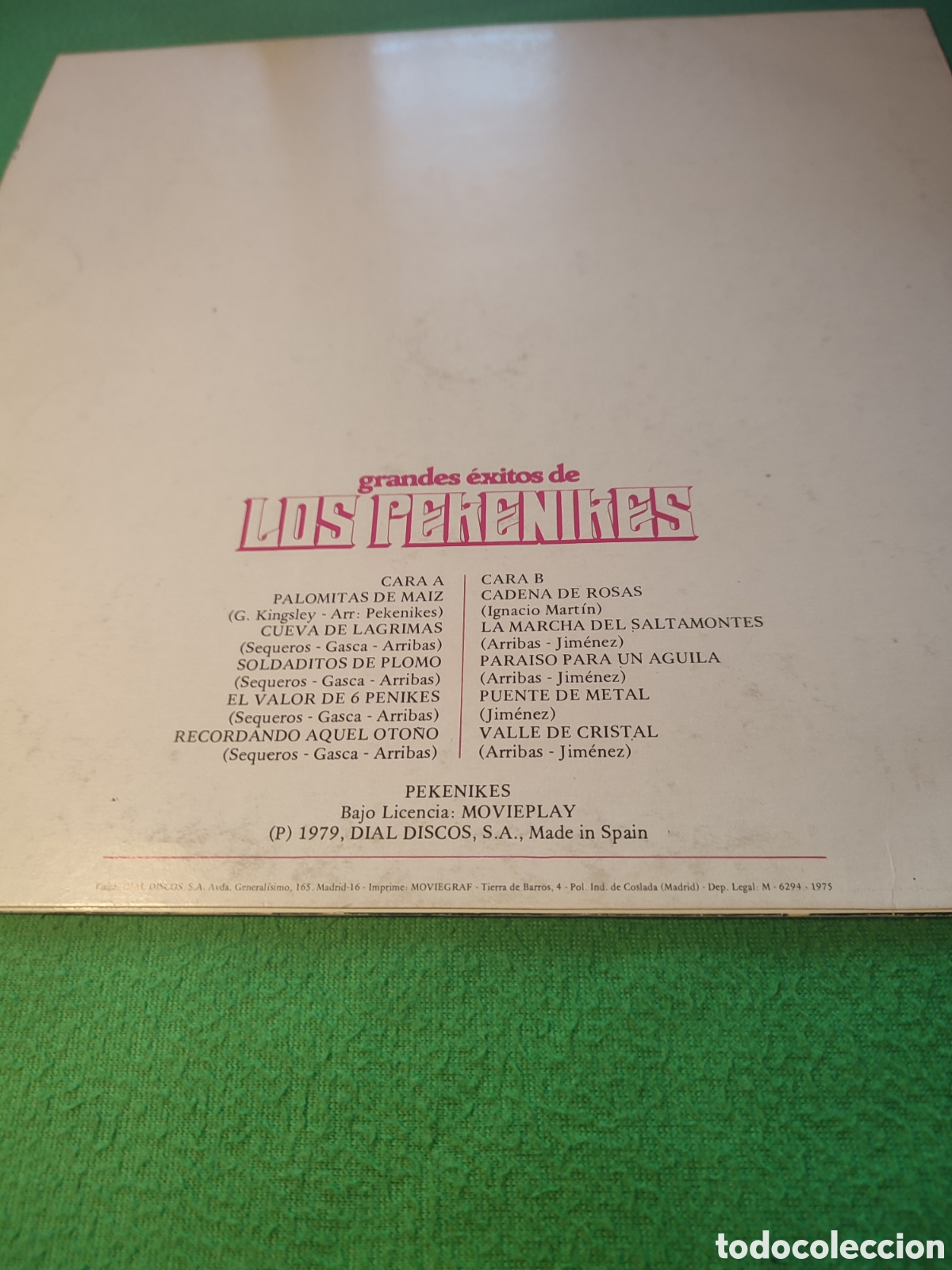 Discos de vinilo: Los Pekenikes - Grandes &eacute;xitos - Foto 2