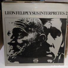Discos de vinilo: PACO IBAÑEZ, LEÓN FELIPE - LEON FELIPE Y SUS INTERPRETES/2 (LP, COMP)