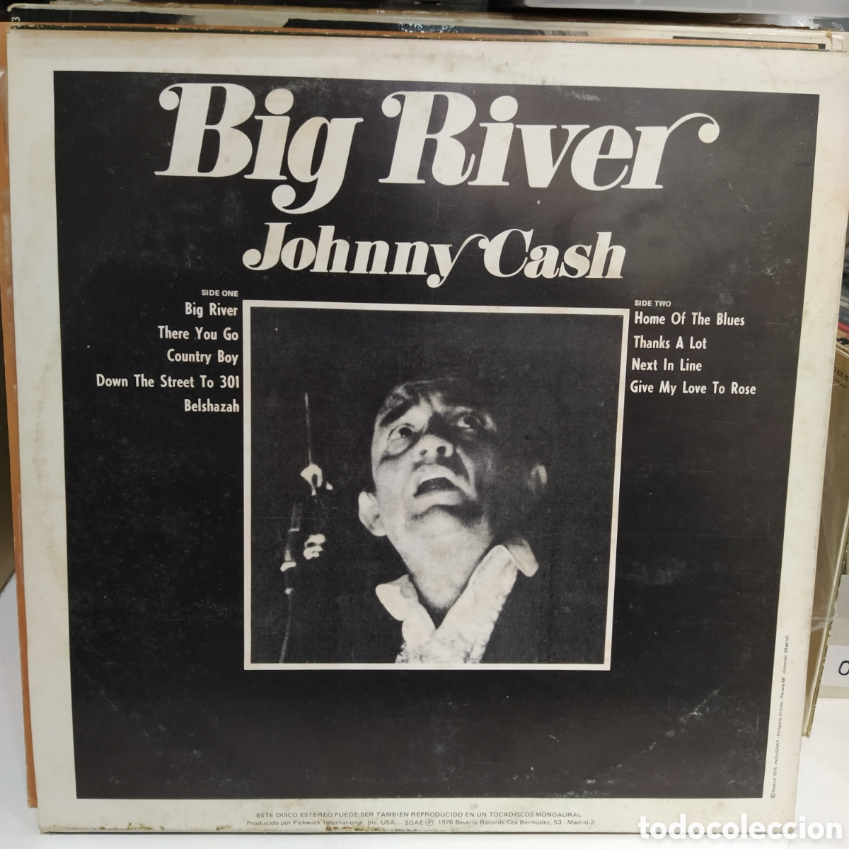 Discos de vinilo: Johnny Cash - Big River (LP, Comp) - Foto 2