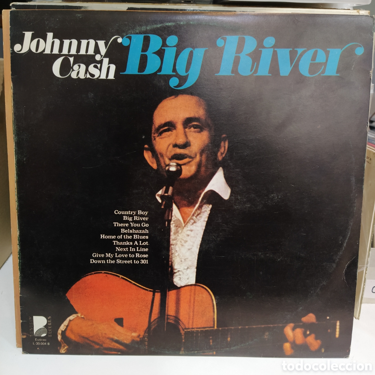 Discos de vinilo: Johnny Cash - Big River (LP, Comp) - Foto 1