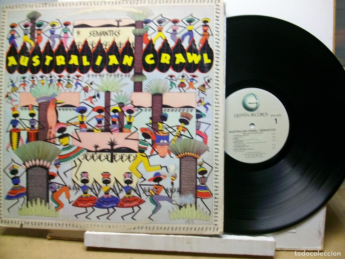 Discos de vinilo: Australian Crawl &ndash; Semantics LP USA 1984 - Foto 1
