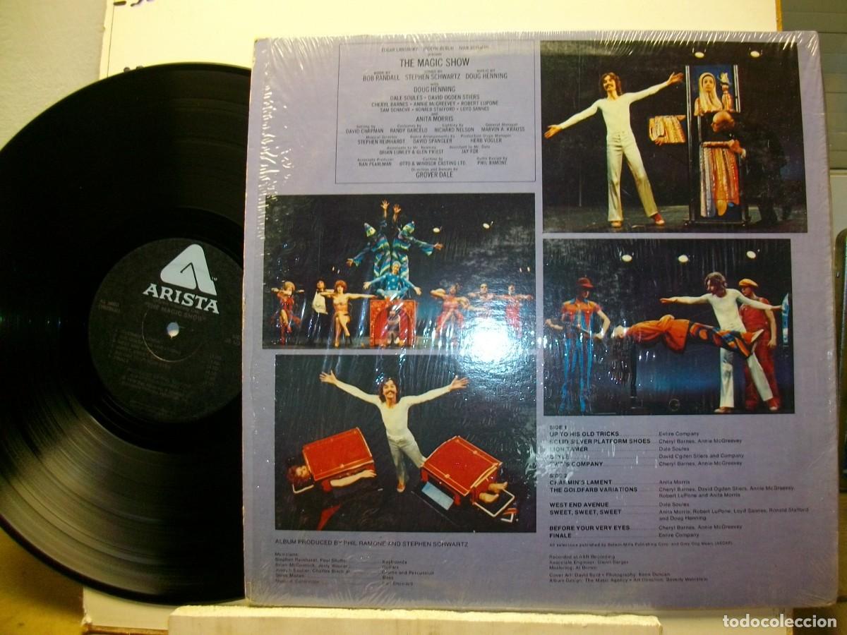 Discos de vinilo: The Magic Show :Original Broadway Cast LP - Foto 2