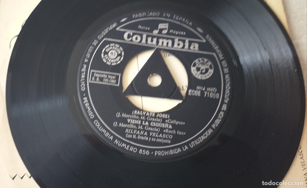 Discos de vinilo: Silvana Velasco: El ascensor + 3 (Columbia, 1962) - Foto 4