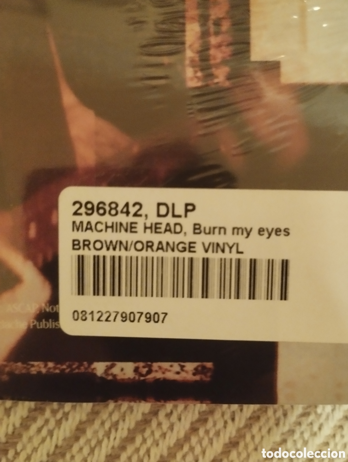 Discos de vinilo: MACHINE HEAD - BURN MY EYES - Foto 3