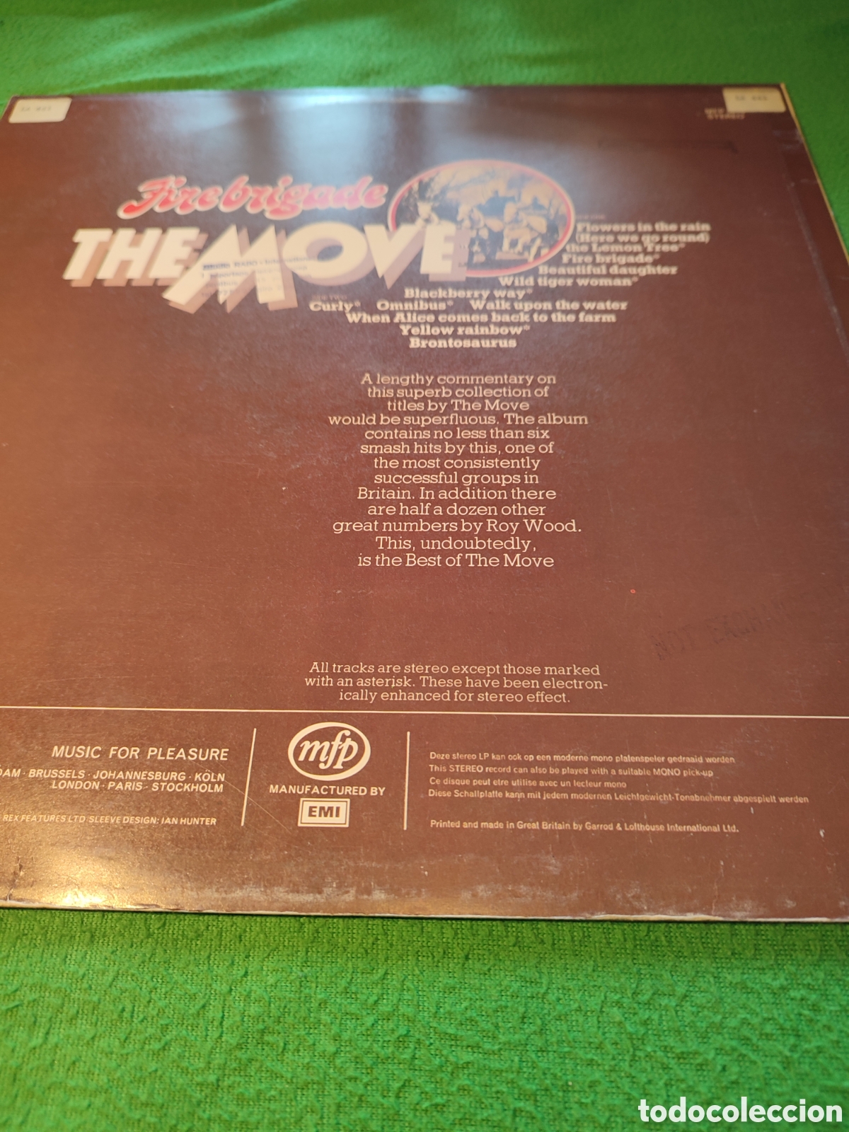 Discos de vinilo: The Move - Fire Brigade - Foto 2