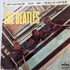 Discos de vinilo: S6 THE BEATLES EP ORIGINAL 1964-I WANT HOLD YOUR HAND, THIS BOY, MONEY, YOU REALLY GOT A HOLD ON ME