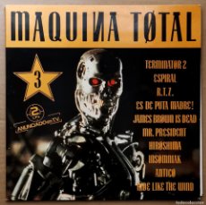 Discos de vinilo: MAQUINA TOTAL 3 -2LP, COMPILATION, PARTIALLY MIXED, SPAIN 1992
