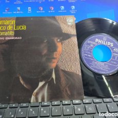 Discos de vinilo: CAMARÓN PACO DE LUCIA Y TOMATITO SINGLE YO VIVO ENAMORADO 1983