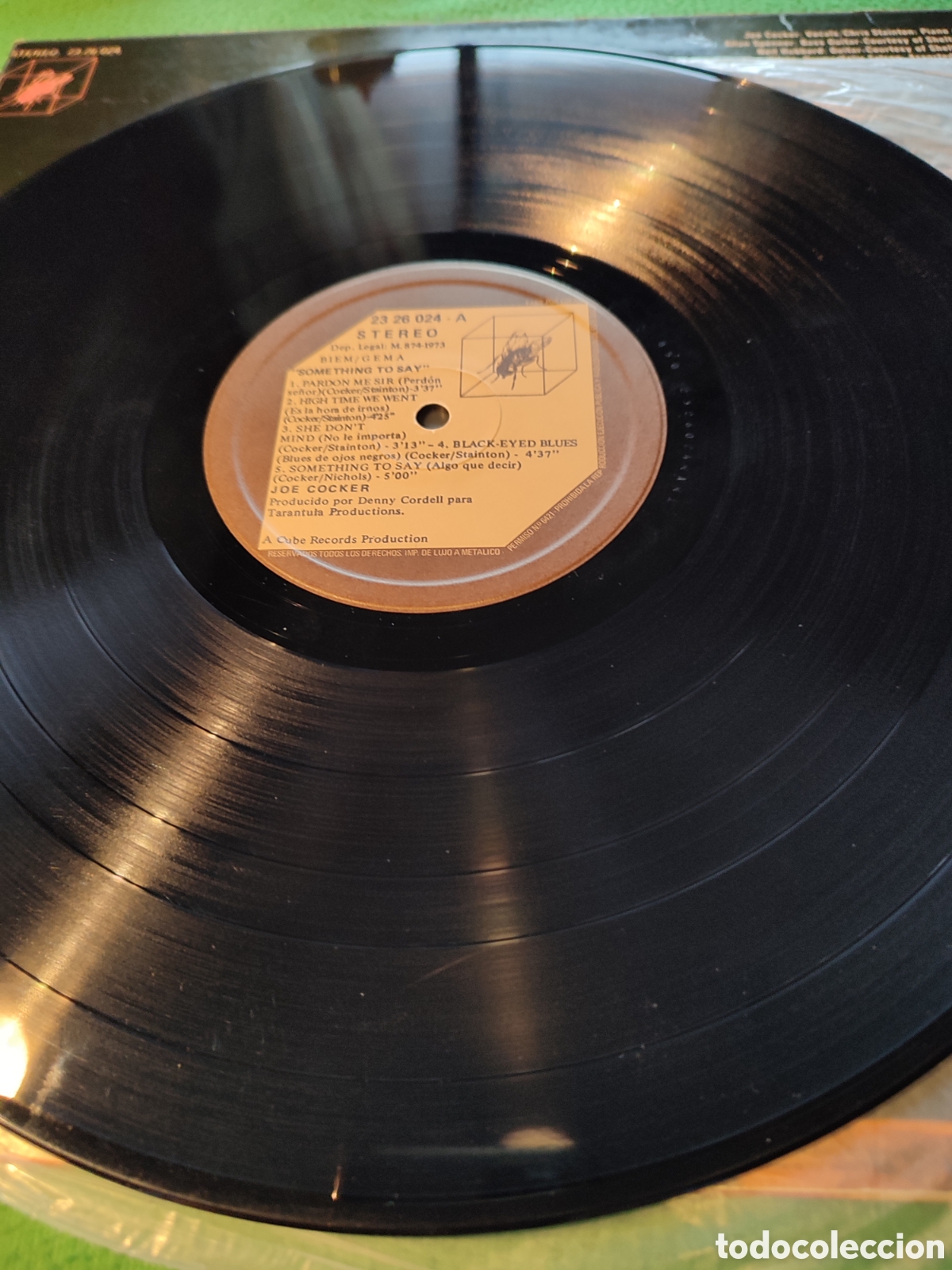 Discos de vinilo: Joe Cocker - Something to say - Foto 3