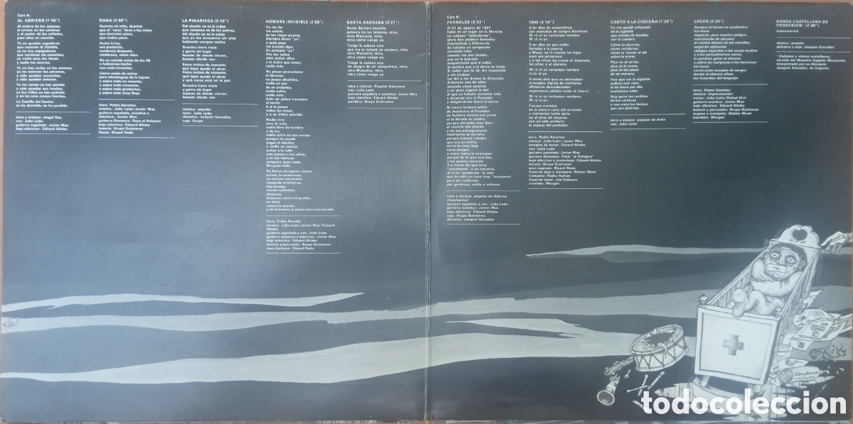 Discos de vinilo: Disco de vinilo Julia Le&oacute;n - Foto 3