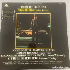 Discos de vinilo: BERNARD HERRMANN ‎– TAXI DRIVER - ORIGINAL SOUNDTRACK RECORDING