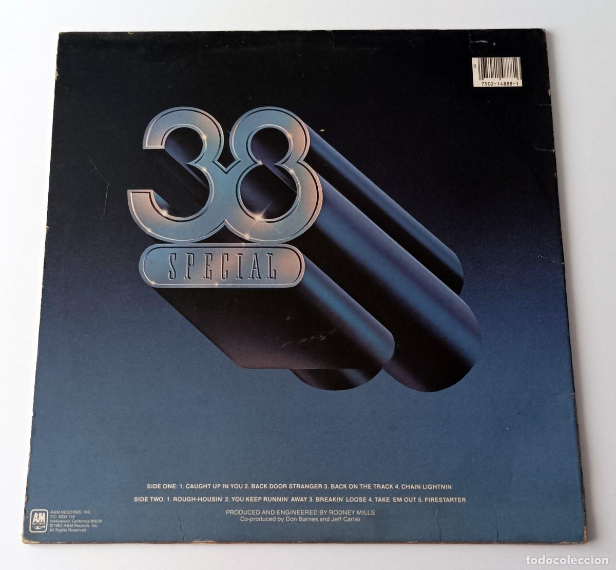 Discos de vinilo: LP 38 SPECIAL - SPECIAL FORCES - Foto 2