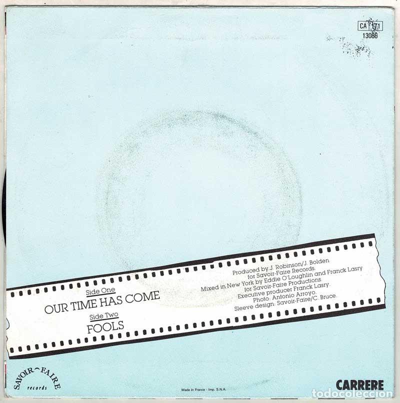 Discos de vinilo: David Christie - Our time has come / Fools. Single - Foto 2