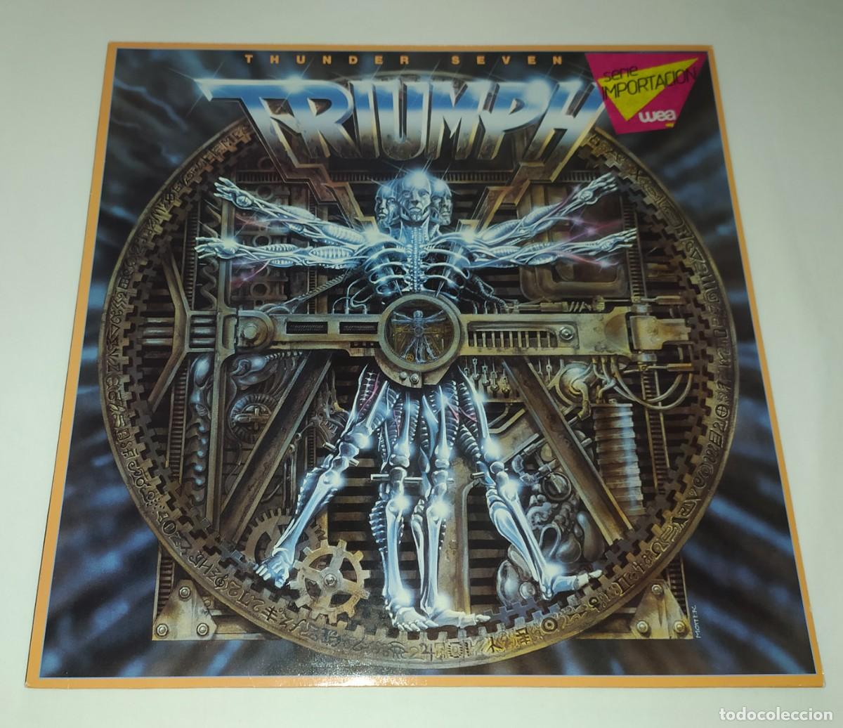 Discos de vinilo: LP TRIUMPH - THUNDER SEVEN - Foto 1