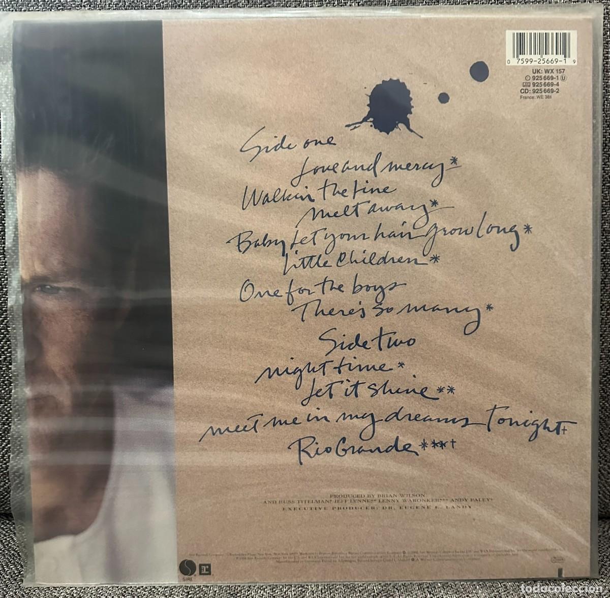 Discos de vinilo: Brian Wilson &rdquo;Untitled&rdquo; LP (Sire, Espa&ntilde;a) - Foto 2