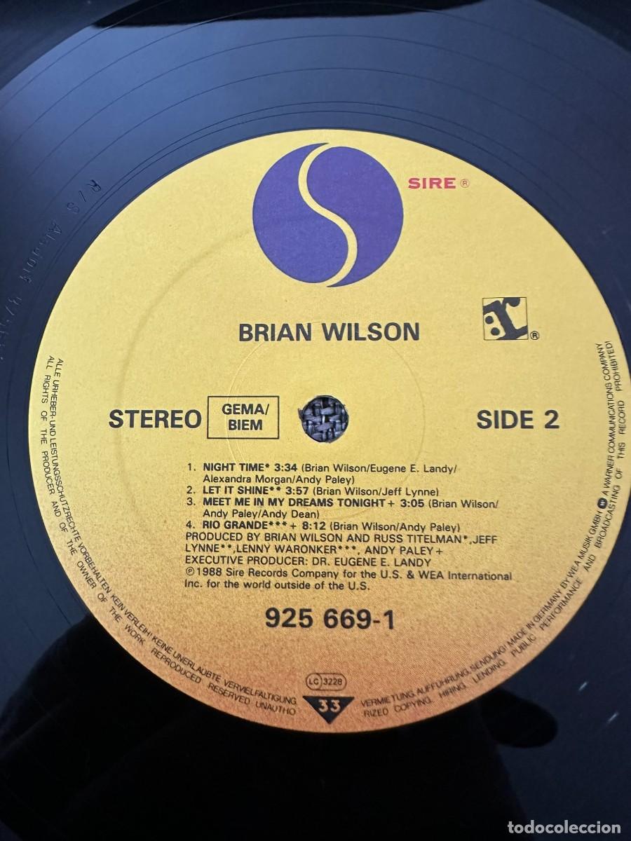 Discos de vinilo: Brian Wilson &rdquo;Untitled&rdquo; LP (Sire, Espa&ntilde;a) - Foto 6