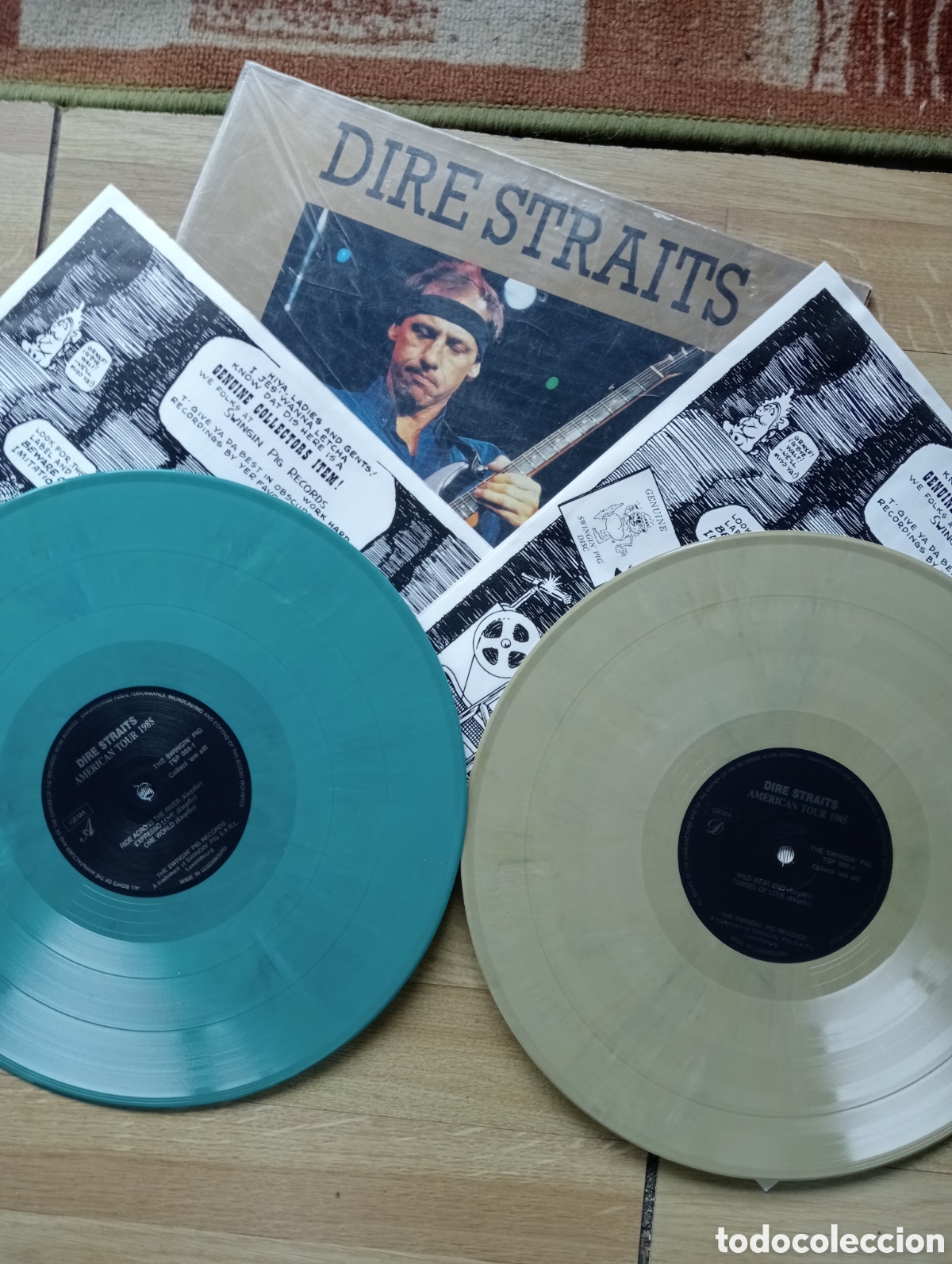 Discos de vinilo: dire straits american tour 1985 2lps gatefold - Foto 4
