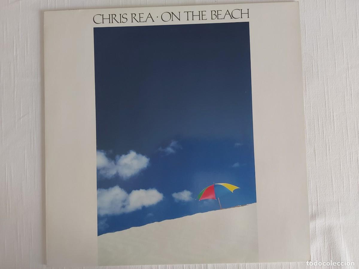 Discos de vinilo: LP Chris Rea. On the Beach - Foto 1