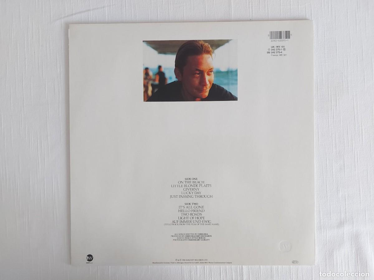 Discos de vinilo: LP Chris Rea. On the Beach - Foto 2