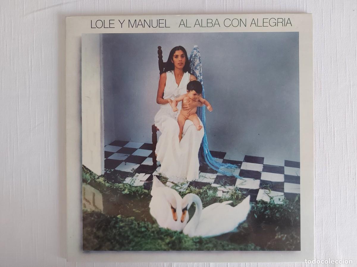 Discos de vinilo: LP Lole y Manuel. Al Alba con alegr&iacute;a. - Foto 1