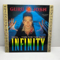 Discos de vinilo: LP MAXI - VINILO - DISCO - GURU JOSH - INFINITY - UK 1990