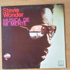 Discos de vinilo: STEVIE WONDER: ”MUSICA DE MI MENTE” - LP VINILO 1976- FUNK - SOUL R&B - MOTOWN