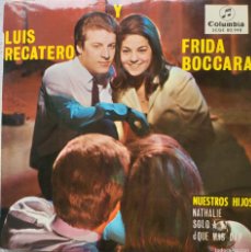 Discos de vinilo: LUIS RECATERO / FRIDA BOCCARA EP SELLO COLUMBIA EDITADO EN ESPAÑA AÑO 1965...