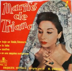 Discos de vinilo: MARIFE DE TRIANA EP SELLO MONTILLA EDITADO EN ESPAÑA AÑO 1959...