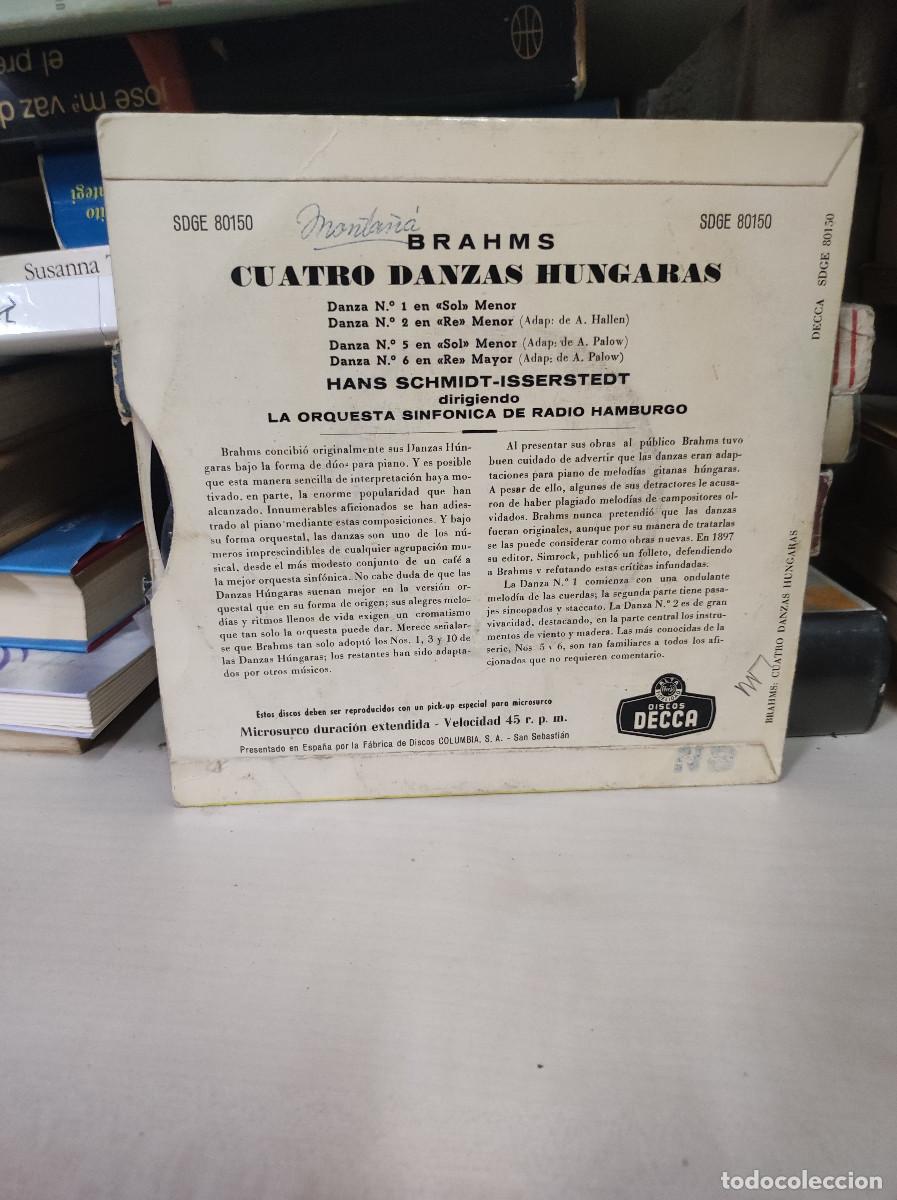 Discos de vinilo: Hans Schmidt-Isserstedt &ndash; Four Hungarian Dances - Foto 2