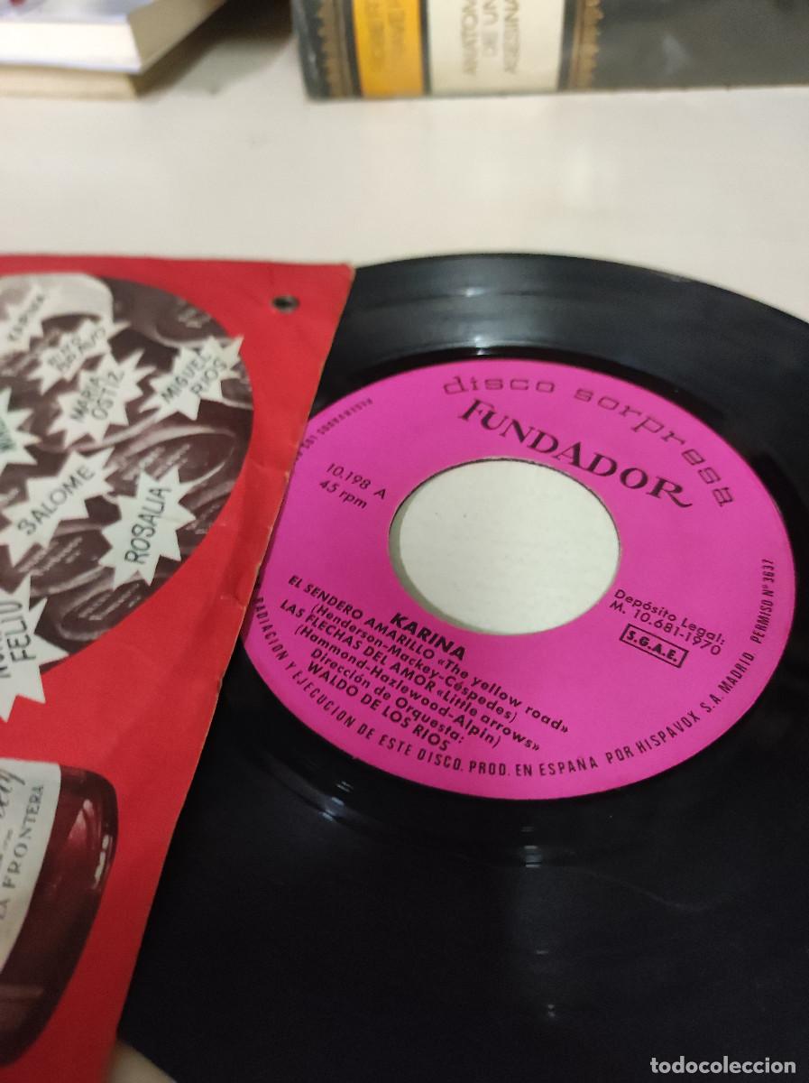 Discos de vinilo: Clavelitos / La Aurora / Las Cintas De Mi Capa / Jota De La Uva - Foto 3